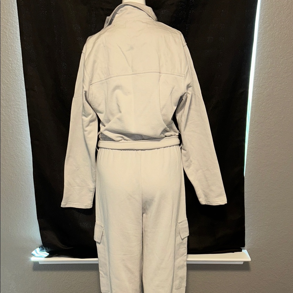 Zara Light Gray Jumpsuit - Picture 5 of 7